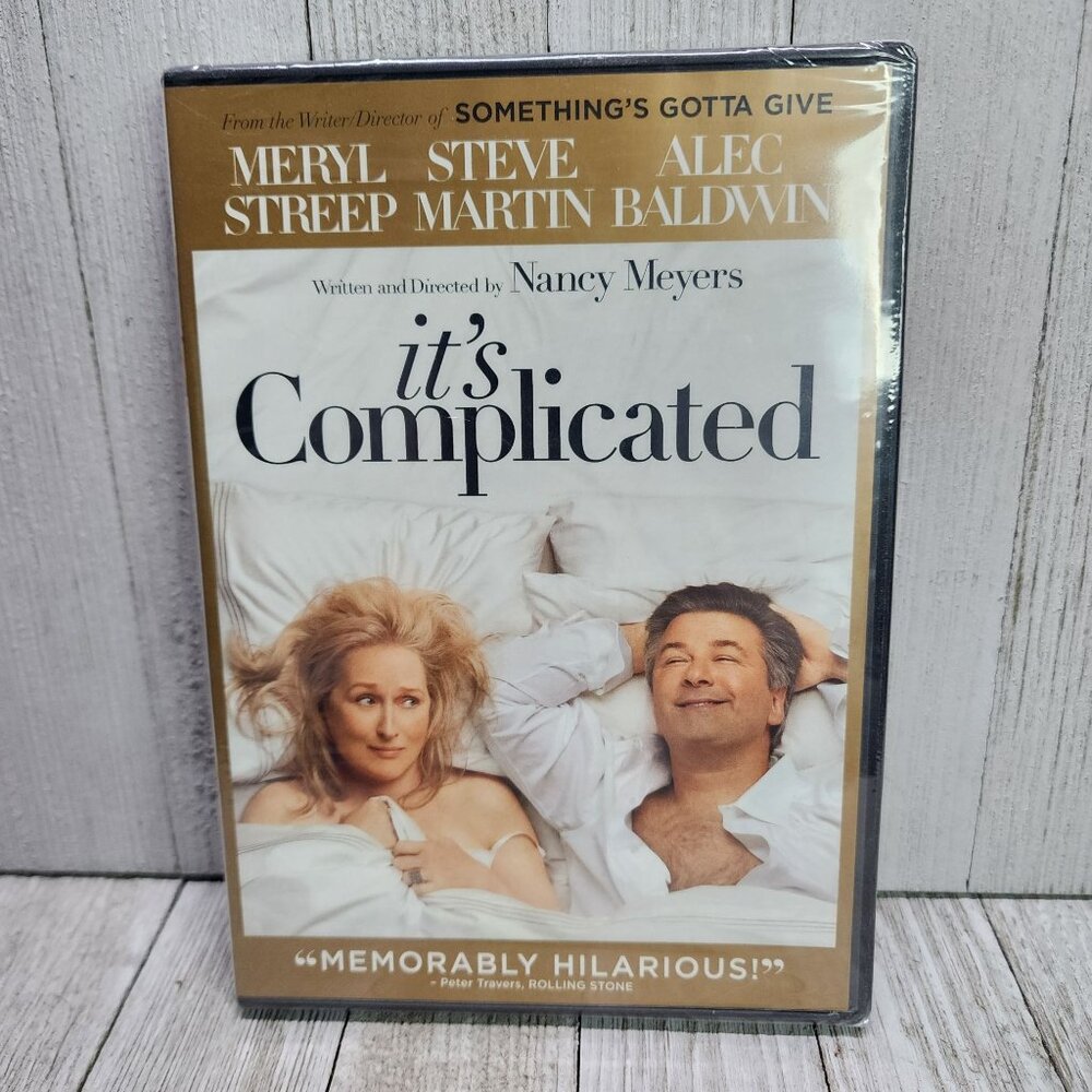 It's Complicated DVD 2010 Widescreen by Nancy Meyers - NEW!